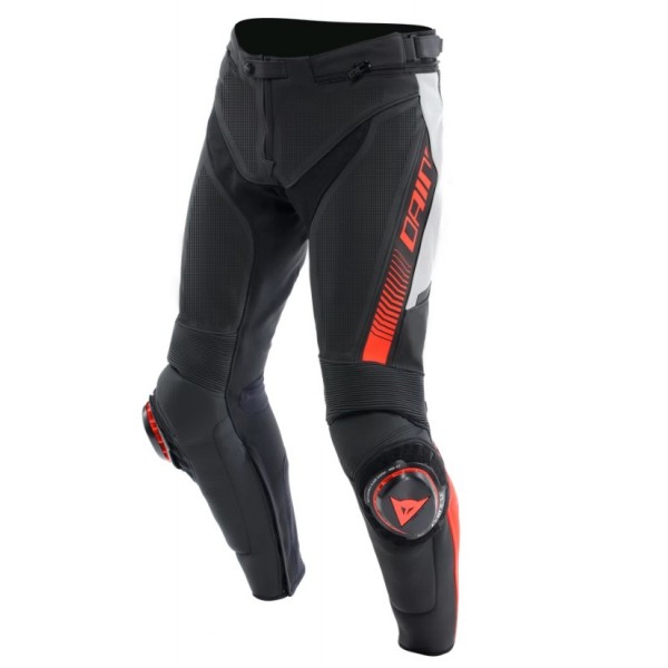 Dainese Παντελόνι Δερμάτινο Super Speed Perf. Μαύρο/Κόκκινο Παντελόνια Δερμάτινα